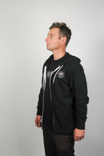 Load image into Gallery viewer, Original Zip Up Black Hoody
