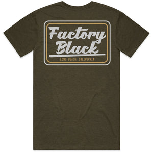 Double Square T-Shirt -Army