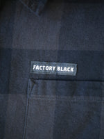 Load image into Gallery viewer, DETROIT Grey and Black Checked Flannel Shirt
