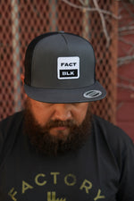 Load image into Gallery viewer, Big Dipper Mesh Snapback -Charcoal/Black Hat -WHT
