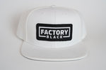 Load image into Gallery viewer, Alpha Dog Twill Snapback Hat - White
