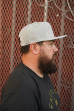 Load image into Gallery viewer, Big Dipper Grey Tweed Snapback Hat
